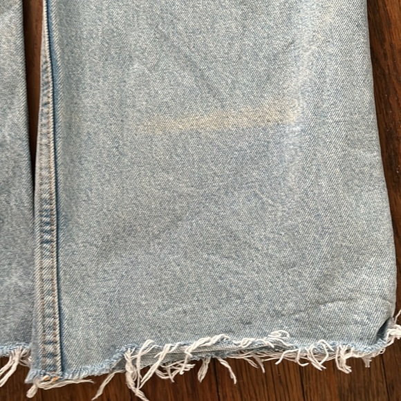 Zara light wash denim jeans high waisted - Picture 10 of 10